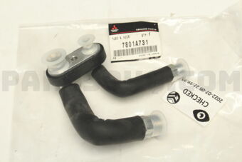 7801A731 PIPE,RR A/C COOLER