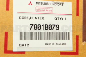 7801B079 CORE,HEATER