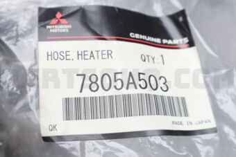 7805A503 Mitsubishi HOSE,HEATER PIPING