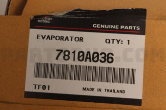 7810A036 EVAPORATOR, A/C