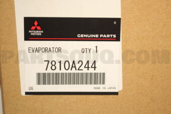 7810A244 EVAPORATOR,A/C