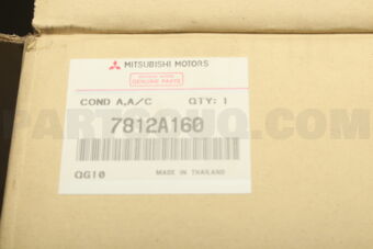 7812A160 CONDENSER ASSY,A/C REFRIGE