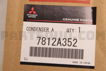 7812A352 CONDENSER ASSY,A/C R