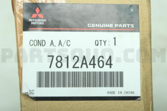 7812A464 Mitsubishi CONDENSER ASSY,A/C REFRIGE