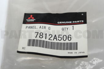 7812A506 PANEL,AIR GUIDE SIDE