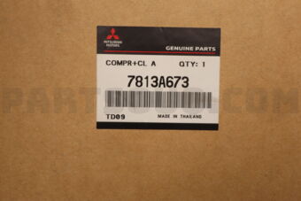 7813A673 COMPR &amp; CLUTCH ASSY