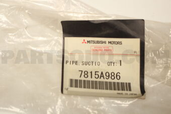 7815A986 Mitsubishi HOSE,A/C COMPR SUCTION