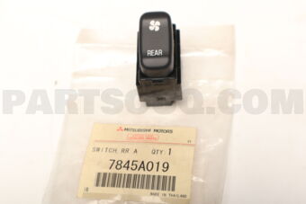 7845A019 Mitsubishi SWITCH,RR A/C FAN