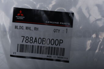 788A0B000P Mitsubishi MOULDING,RR WHEEL ARCH,RH