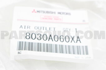 8030A060XA AIR OUTLET,INST PNL SIDE,R