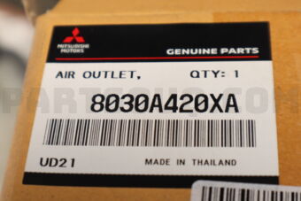 8030A420XA Mitsubishi AIR OUTLET,INST PNL,LH