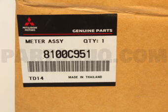 8100C951 METER ASSY,COMBINATION