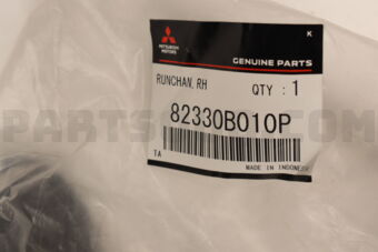 82330B010P Mitsubishi RUNCHAN,R/DR WDO GLASS,RH