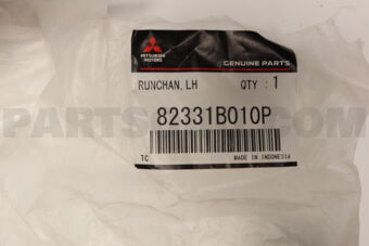 82331B010P RUNCHAN,R/DR WDO GLASS,LH