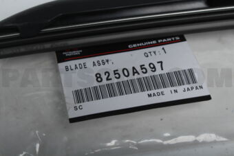 8250A597 BLADE ASSY,W/SHLD WIPER,LH