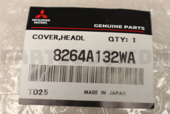 8264A132WA Mitsubishi COVER,HEADLAMP WASHER HOLE
