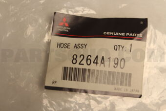 8264A190 HOSE ASSY,HEADLAMP WASHER