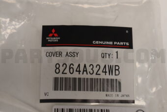 8264A324WB Mitsubishi COVER,HEADLAMP WASHER HOLE