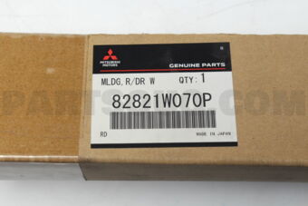 82821W070P MLDG,R/DR WDO BELT L
