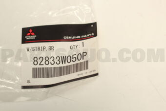 82833W050P W/STRIP,RR DOOR OPNG