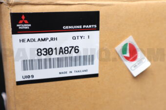 8301A876 HEADLAMP ASSY,RH