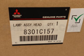 8301C157 Mitsubishi HAED LAMP ASSY,LH