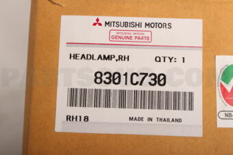 8301C730 HEADLAMP ASSY,RH