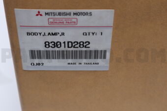8301D282 BODY,HEADLAMP,RH