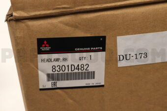 8301D482 HEADLAMP ASSY,RH