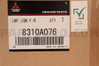 8310A076 LAMP ASSY,COMB,FR RH