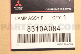 8310A084 LAMP ASSY,COMB,FR RH