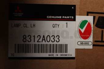 8312A033 LAMP ASSY,CLEARANCE