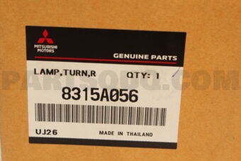 8315A056 LAMP ASSYTSIGFR R