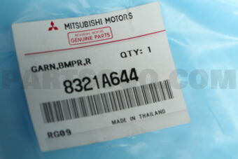 8321A644 GARNISH,FR BUMPER,RH