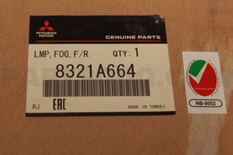 8321A664 LAMP ASSY,FOG,FR RH