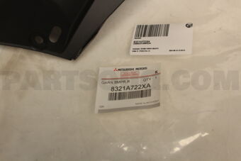 8321A722XA GARNISH,FR BUMPER,RH