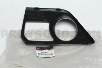 8321A811 GARNISH,FR BUMPER,LH