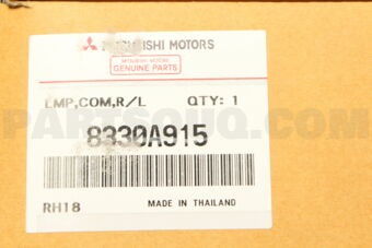 8330A915 LAMP ASSY,COMB,RR LH