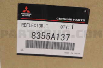 8355A137 Mitsubishi REFLECTOR,TAIL LAMP,LH