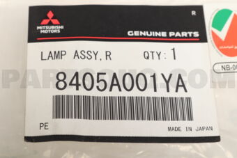 8405A001YA LAMP ASSY,ROOM