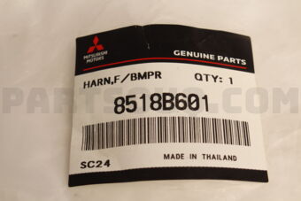 8518B601 HARNESS,FR BUMPER