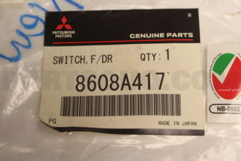 8608A417 Mitsubishi SWITCH,F/DR WDO DRIV