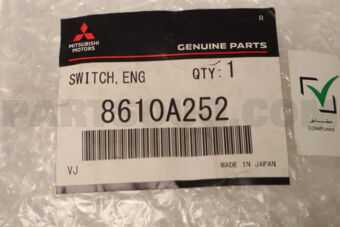 8610A252 SWITCH,ENG STARTING