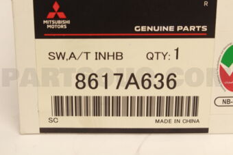 8617A636 SWITCH,A/T CASE INHI