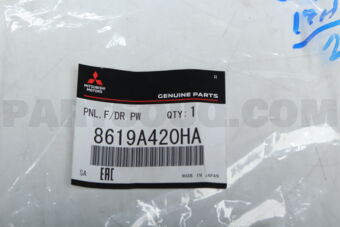 8619A420HA PNL,F/DR PWR WINDOW