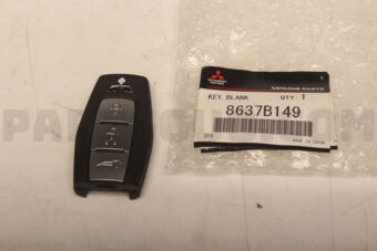 8637B149 KEY,KEYLESS OPERATIO