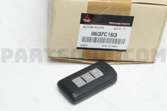 8637C163 KEY,KEYLESS OPERATIO