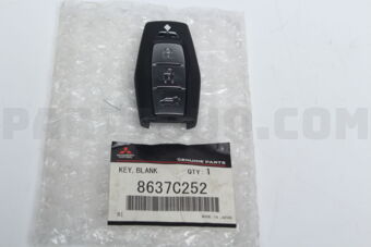 8637C252 KEY,KEYLESS OPERATION BLAN