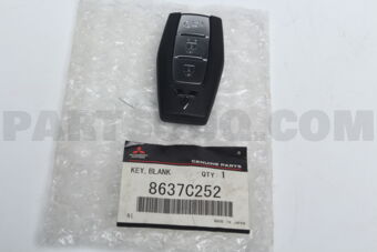 8637C252 KEY,KEYLESS OPERATION BLAN