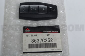 8637C252 KEY,KEYLESS OPERATION BLAN